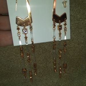 Kendra Scott rose gold, crystal & rhinestones